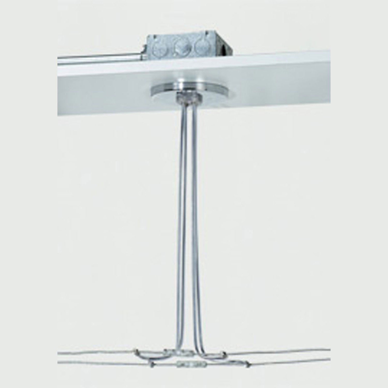 Visual Comfort Architectural - 700KP4C424S - Kl 4In Rnd Power Feed Canopy Dual-Feed - Satin Nickel