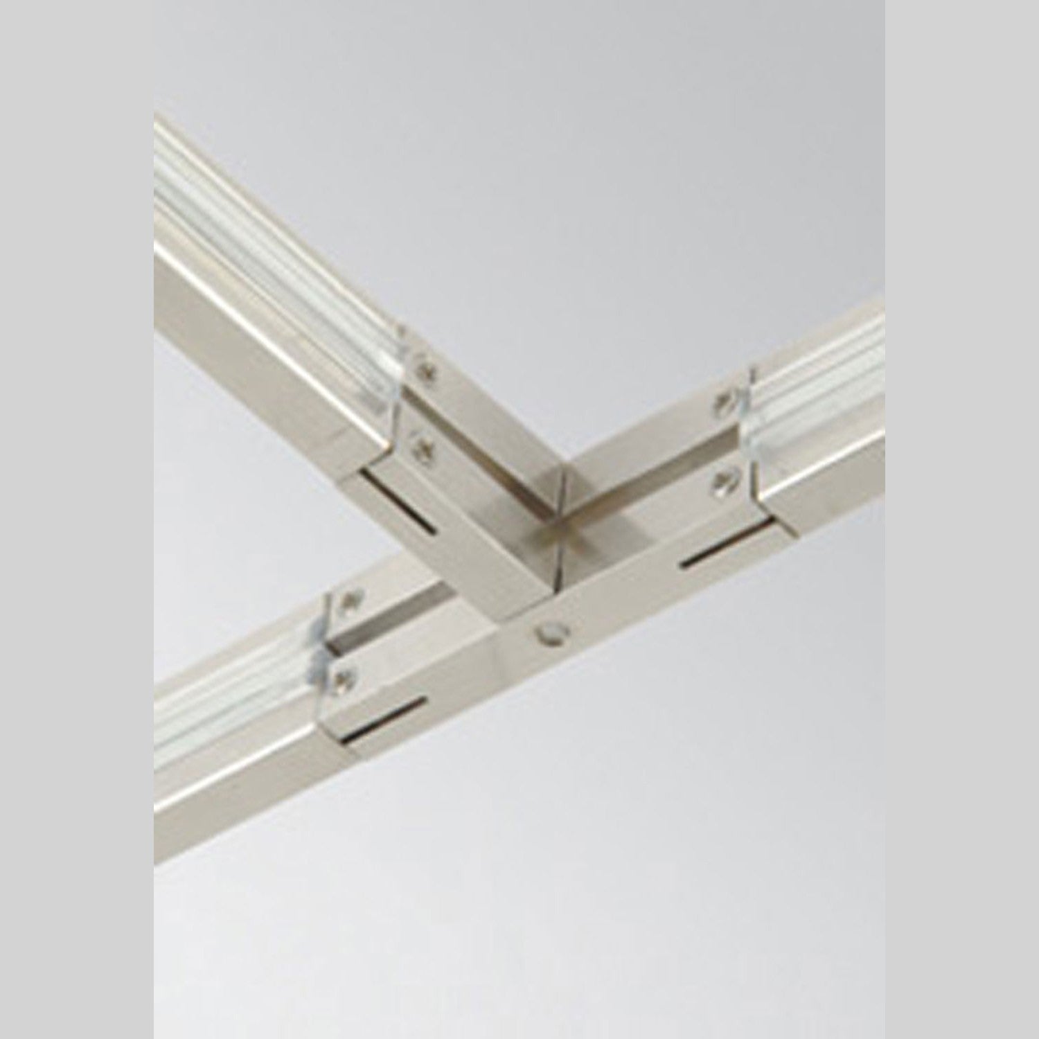 Visual Comfort Architectural - 700MOCTTS - Monorail T Connector - T Connector - Satin Nickel