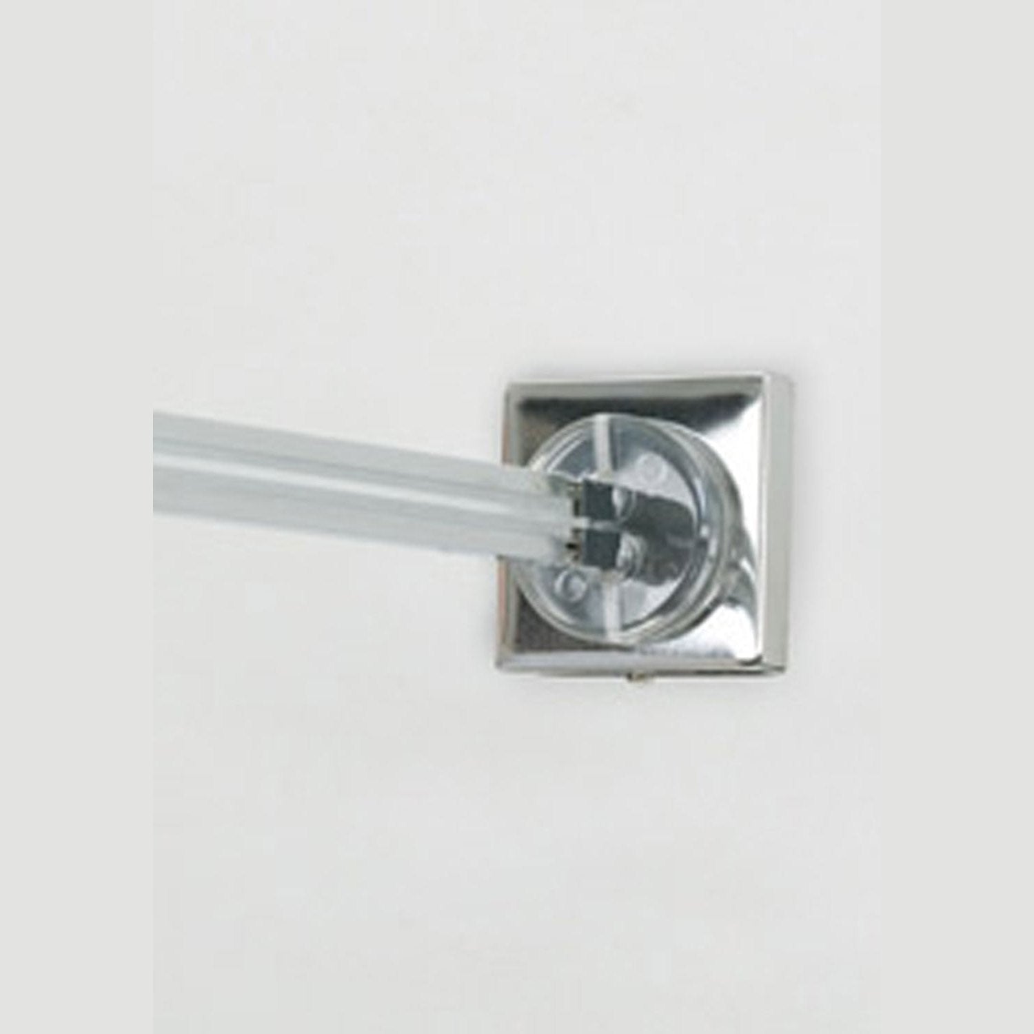 Visual Comfort Architectural - 700MOP2CDS - MonoRail 2" Square Direct-End Power Feed - Satin Nickel