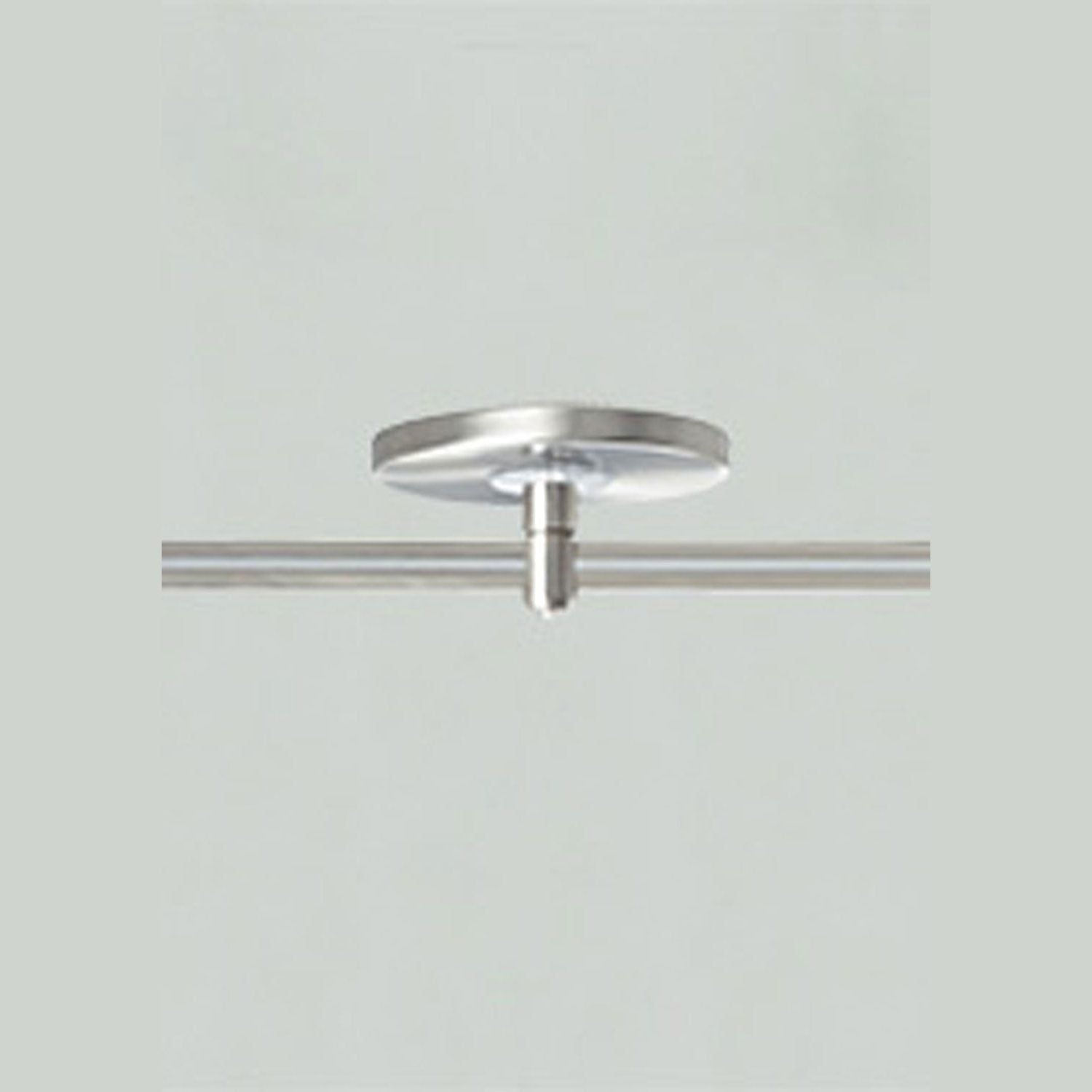 Visual Comfort Architectural - 700MOP4C01S - MonoRail 4" Round Power Feed Canopy Low-Profile Single-Feed - Satin Nickel