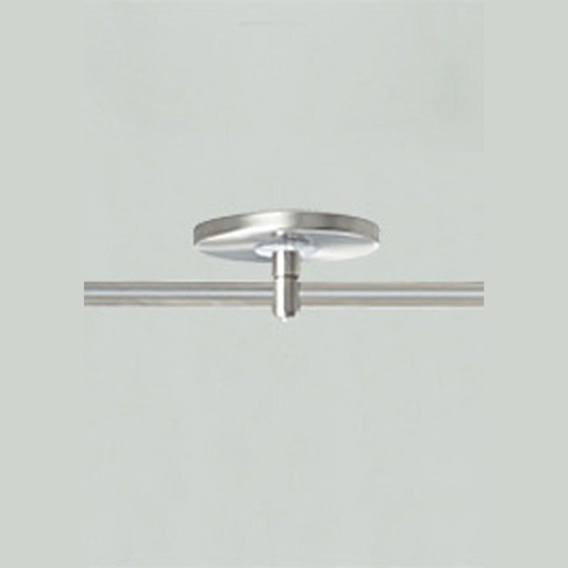 Visual Comfort Architectural - 700MOP4C01S - MonoRail 4" Round Power Feed Canopy Low-Profile Single-Feed - Satin Nickel