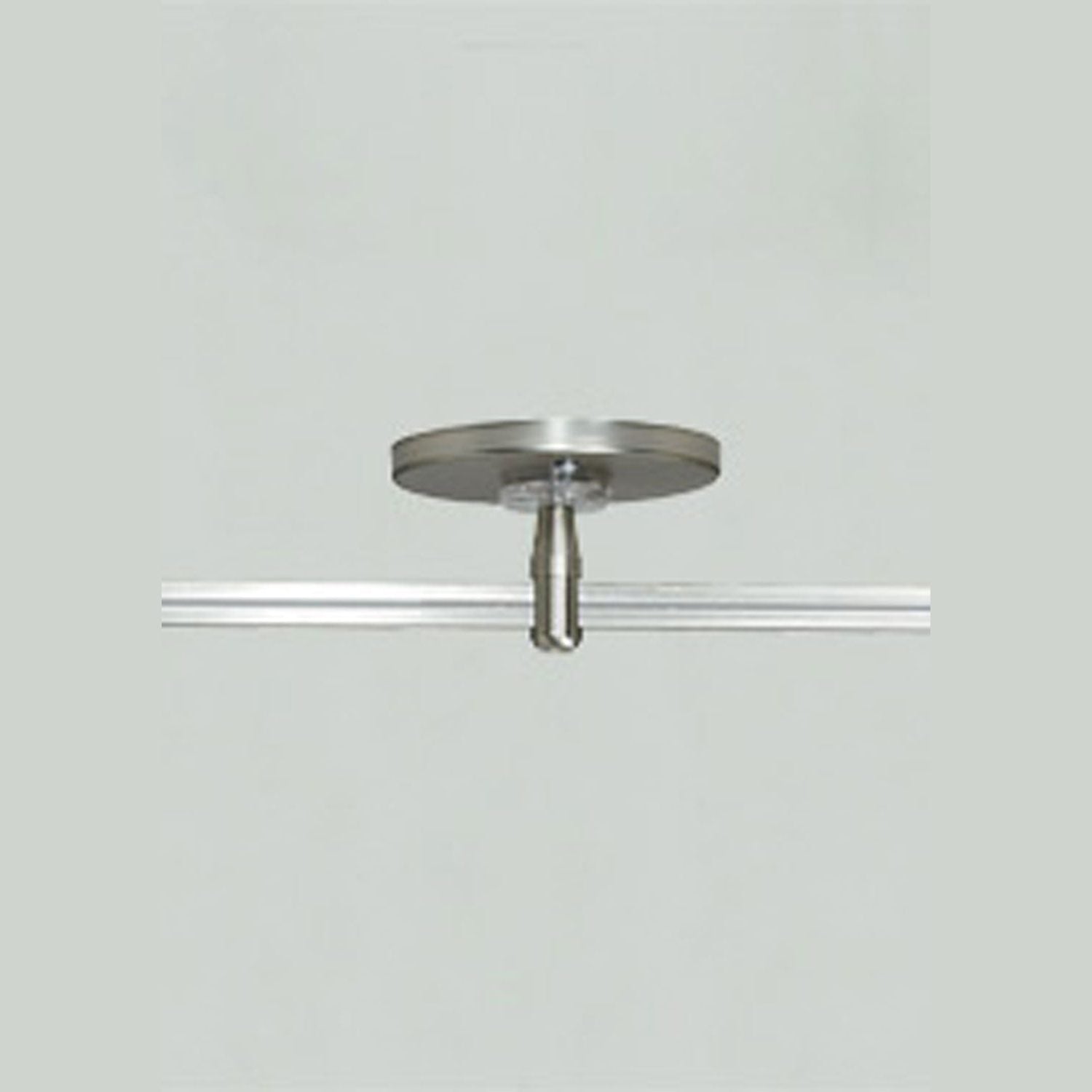 Visual Comfort Architectural - 700MOP4C02S - MonoRail 4" Round Power Feed Canopy Single-Feed - Satin Nickel