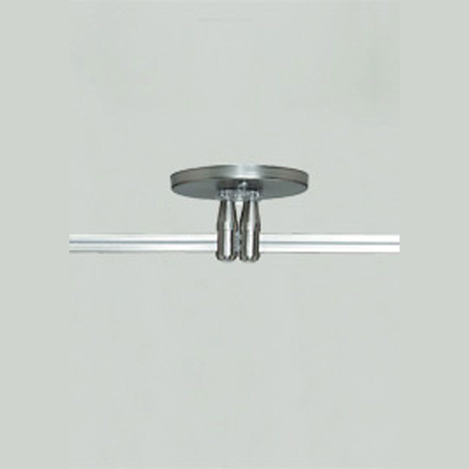 Visual Comfort Architectural - 700MOP4C402S - MonoRail 4" Round Power Feed Canopy Dual-Feed - Satin Nickel