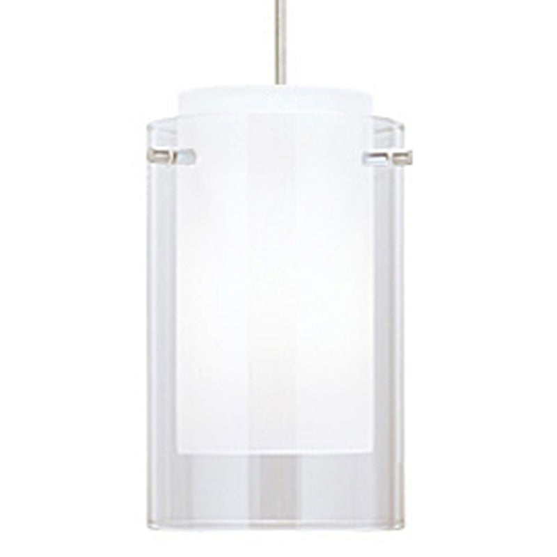 Visual Comfort Modern - 700TDECPCS - One Light Pendant - Echo - Satin Nickel