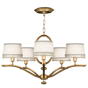 Fine Art Handcrafted Lighting - 785440-2ST - Five Light Chandelier - Allegretto - Gold