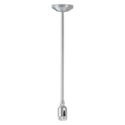 W.A.C. Lighting - HM1-PCT12-PT - Flexrail Surface Mount Stem Power Feed - Flexrail 1 - Platinum