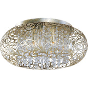 Maxim - 24150BCGS - LED Flush Mount - Arabesque - Golden Silver
