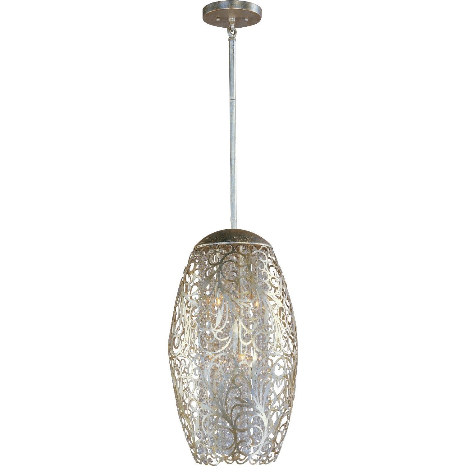 Maxim - 24151BCGS - LED Pendant - Arabesque - Golden Silver