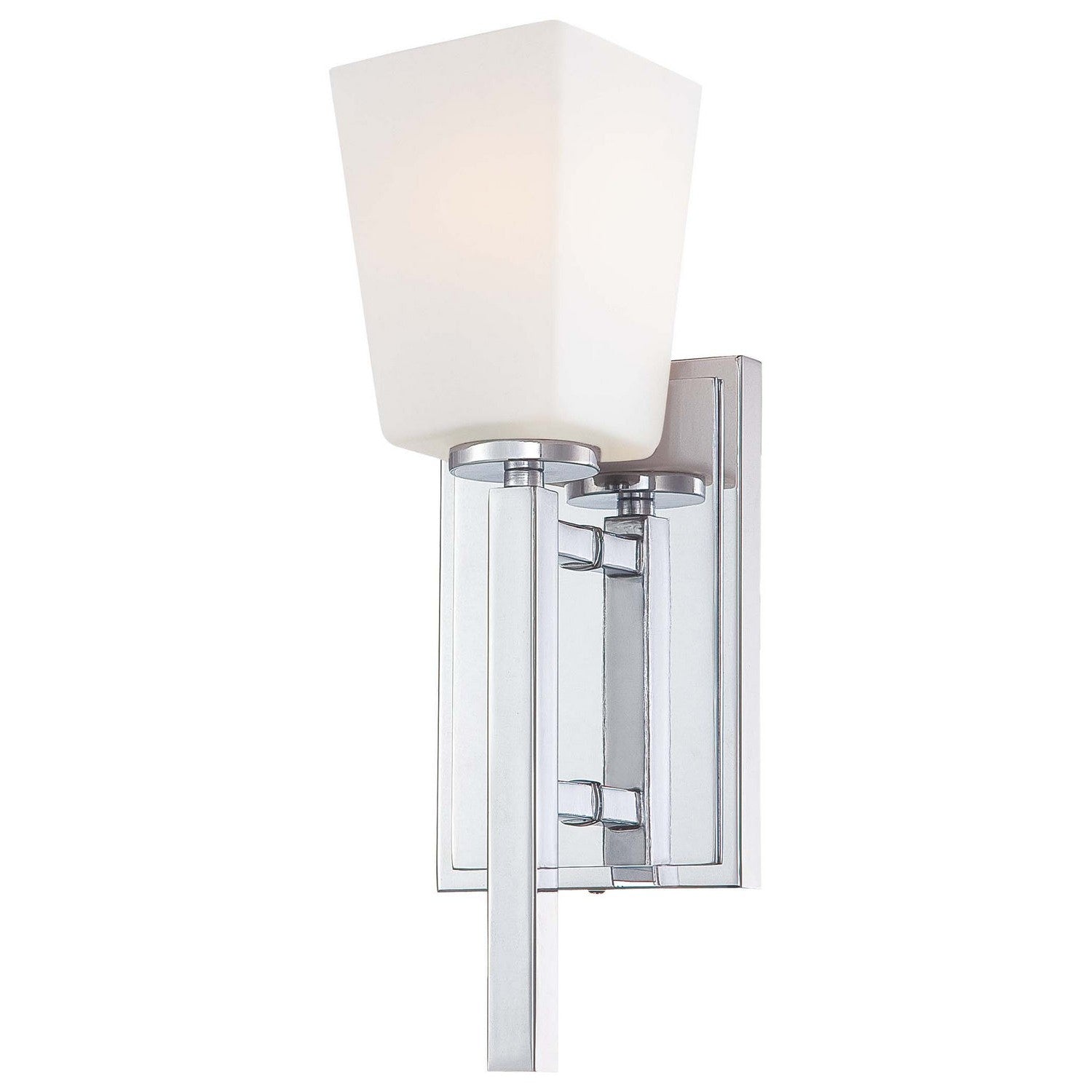 Minka-Lavery - 6540-77 - One Light Wall Sconce - City Square - Chrome