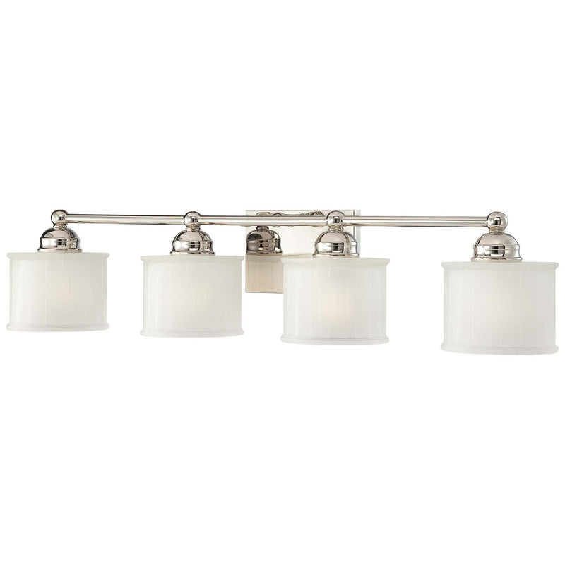 Minka-Lavery - 6734-1-613 - Four Light Bath - 1730 Series - Polished Nickel