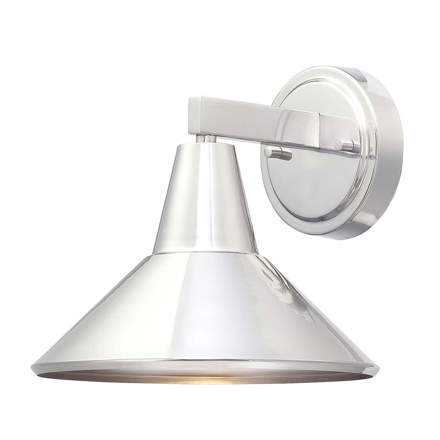 Minka-Lavery - 72211-A144 - One Light Wall Mount - Bay Crest - Brushed Stainless Steel