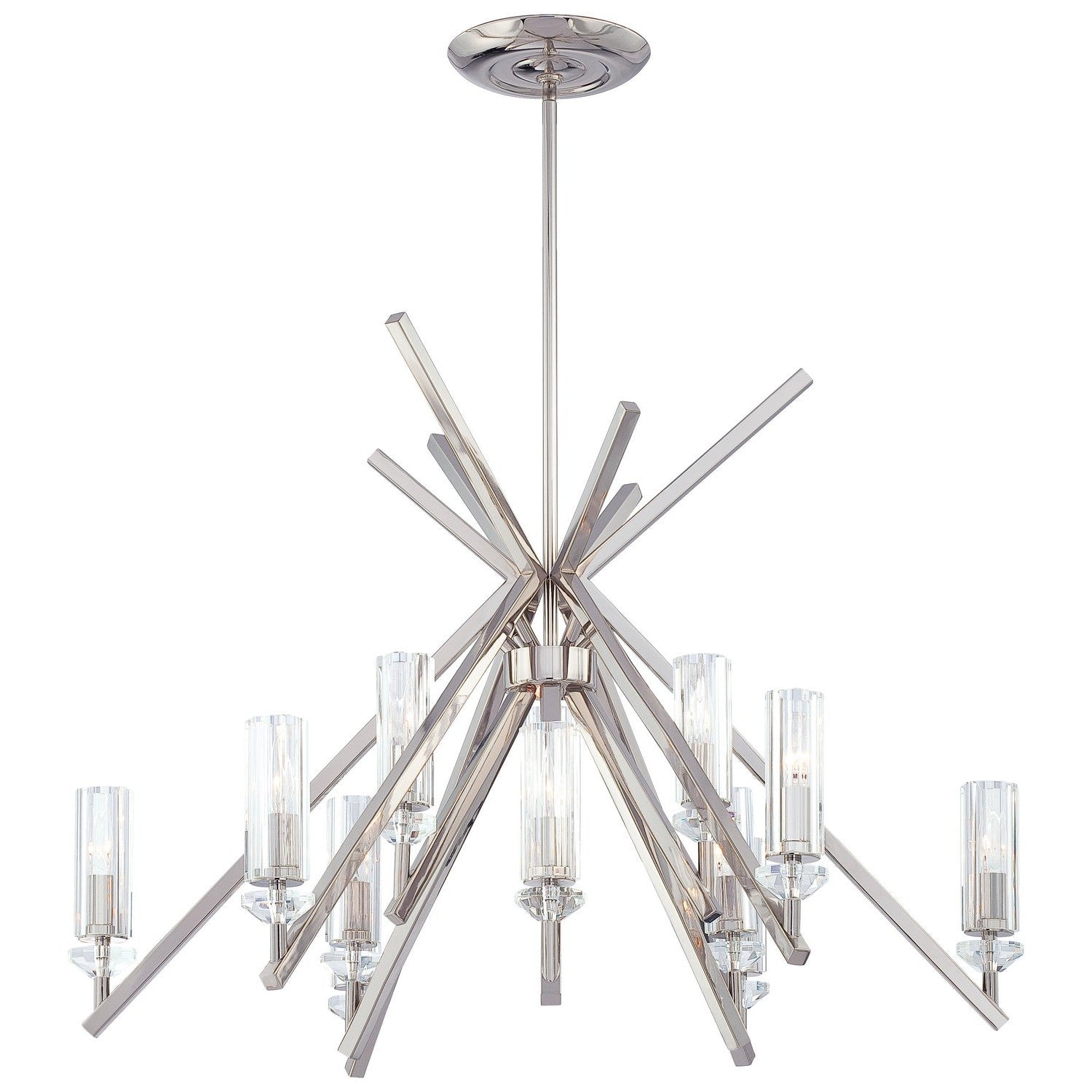 Metropolitan - N6831-613 - 12 Light Chandelier - Fusano - Polished Nickel