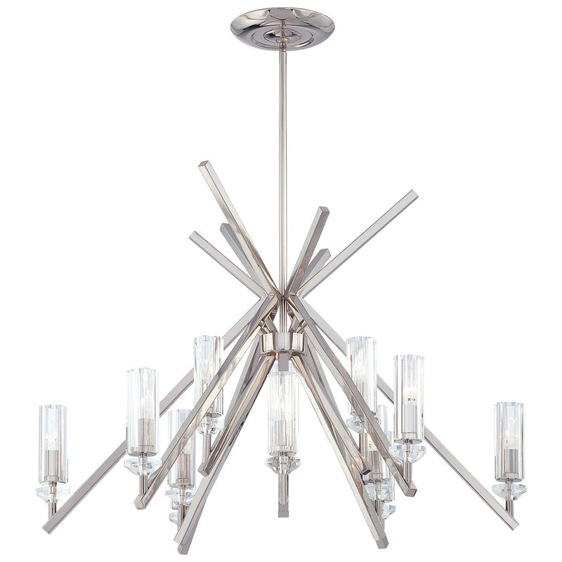 Metropolitan - N6831-613 - 12 Light Chandelier - Fusano - Polished Nickel