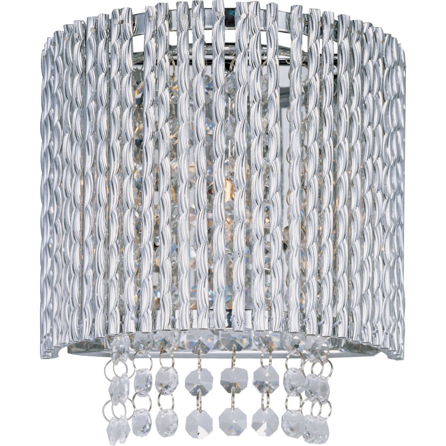 ET2 - E23130-10PC - One Light Wall Sconce - Spiral - Polished Chrome
