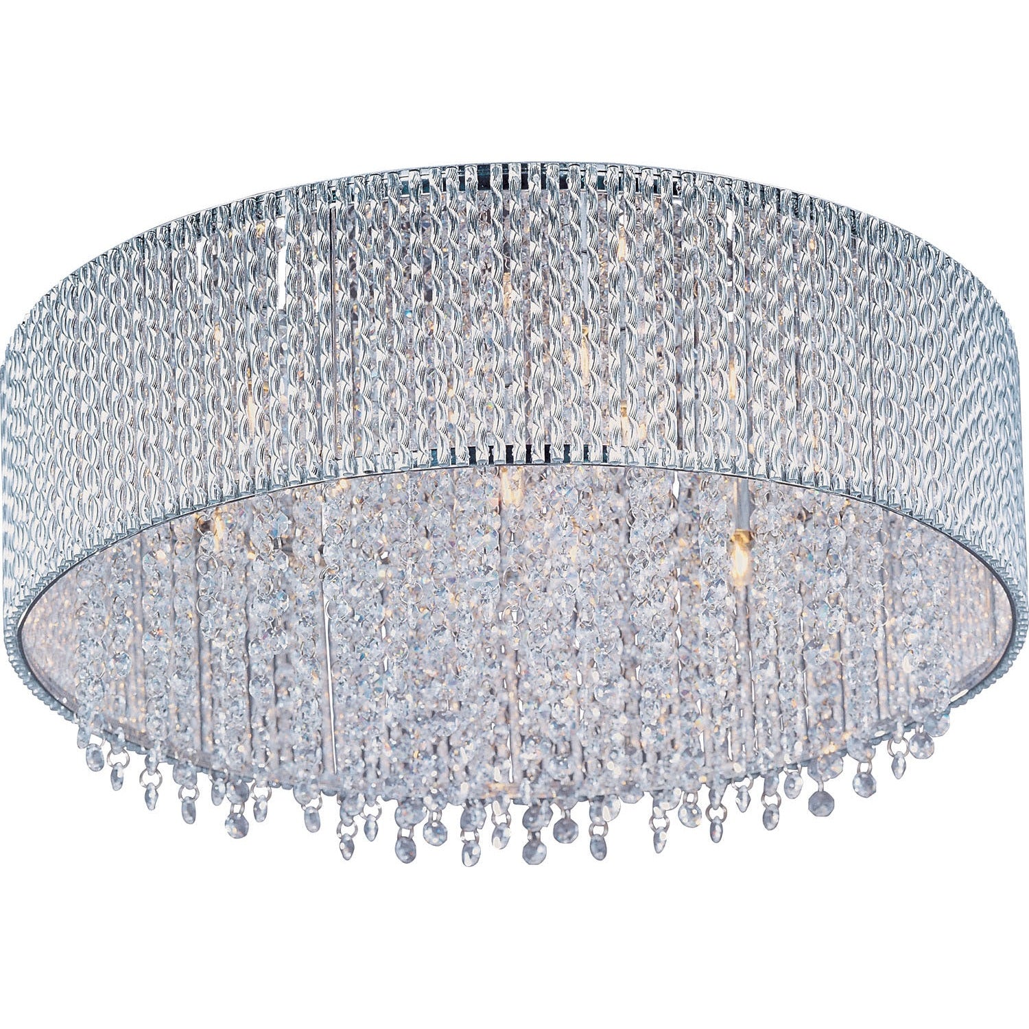 ET2 - E23133-10PC - LED Flush Mount - Spiral - Polished Chrome
