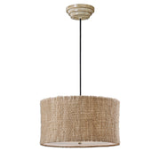 Uttermost - 21935 - Three Light Pendant - Burleson - Beige Liner