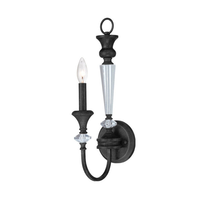 Craftmade - 26731-MBS - One Light Wall Sconce - Boulevard - Mocha Bronze Silver Wash