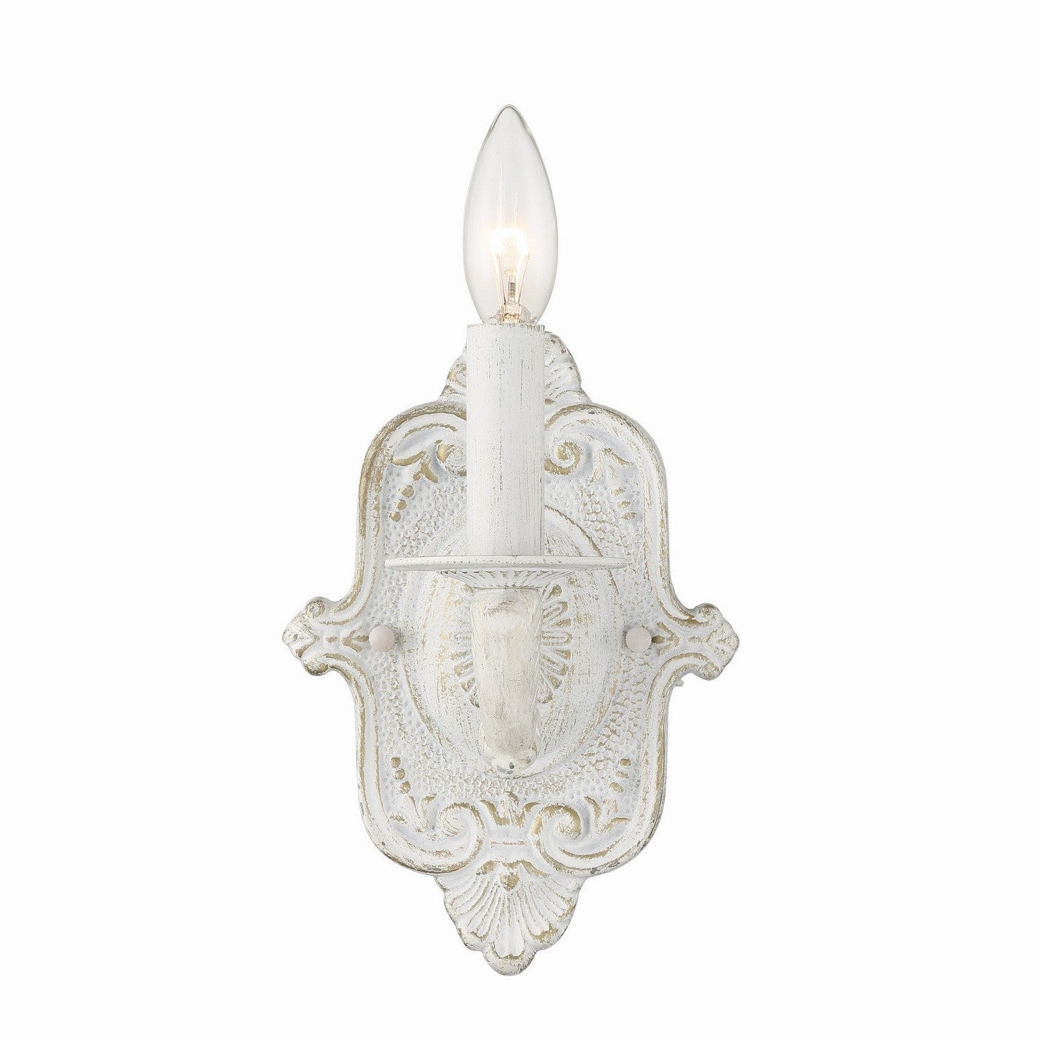 Crystorama - 5111-AW - One Light Wall Sconce - Paris Market - Antique White