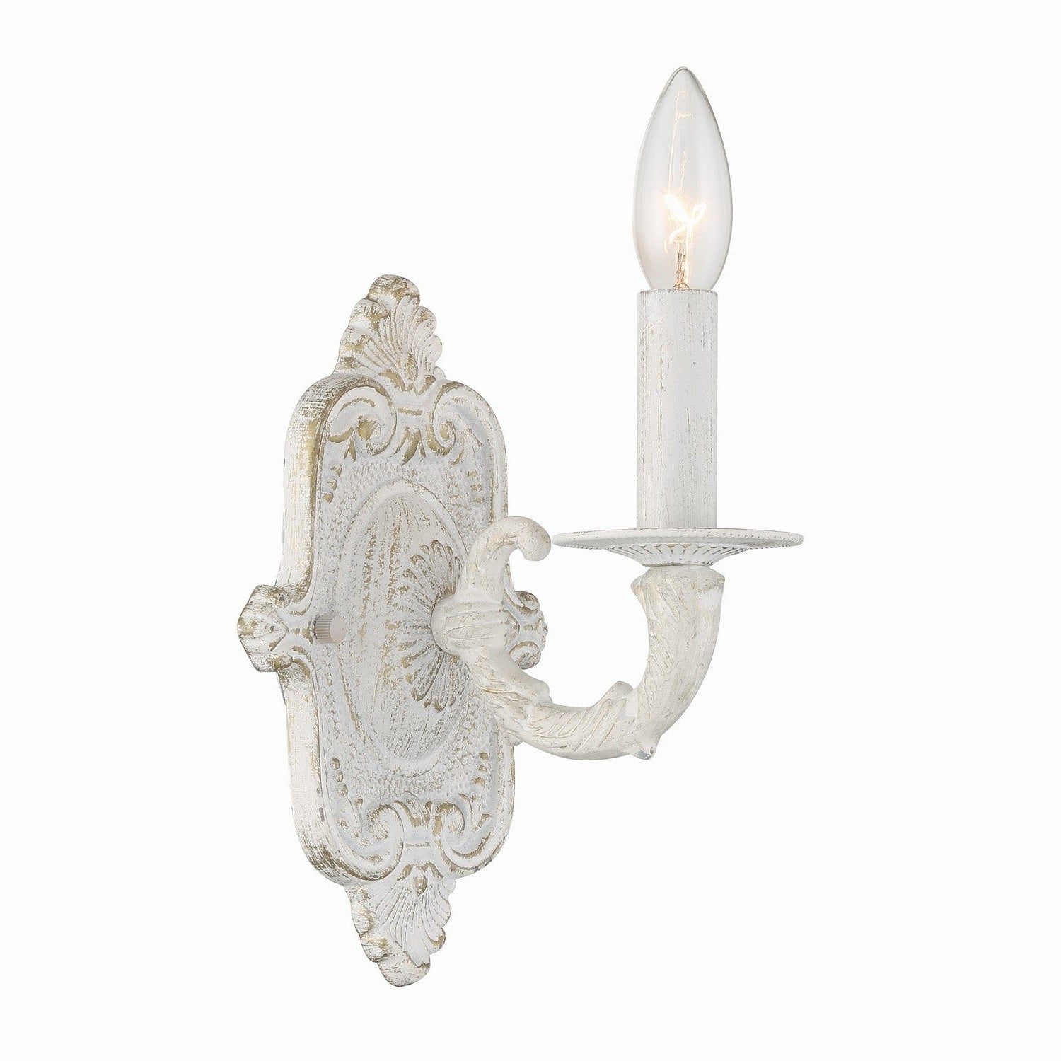 Crystorama - 5111-AW - One Light Wall Sconce - Paris Market - Antique White