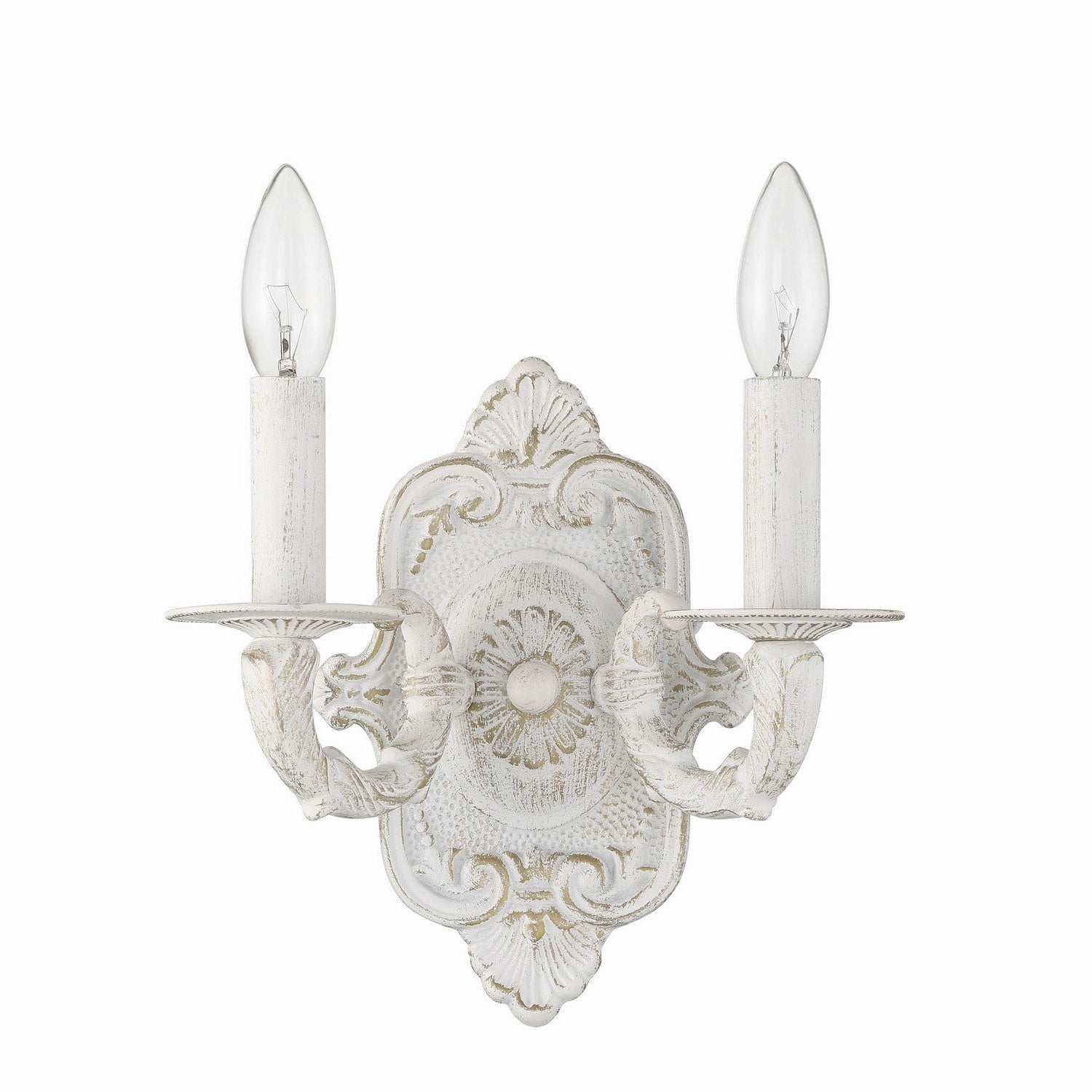 Crystorama - 5122-AW - Two Light Wall Sconce - Paris Market - Antique White