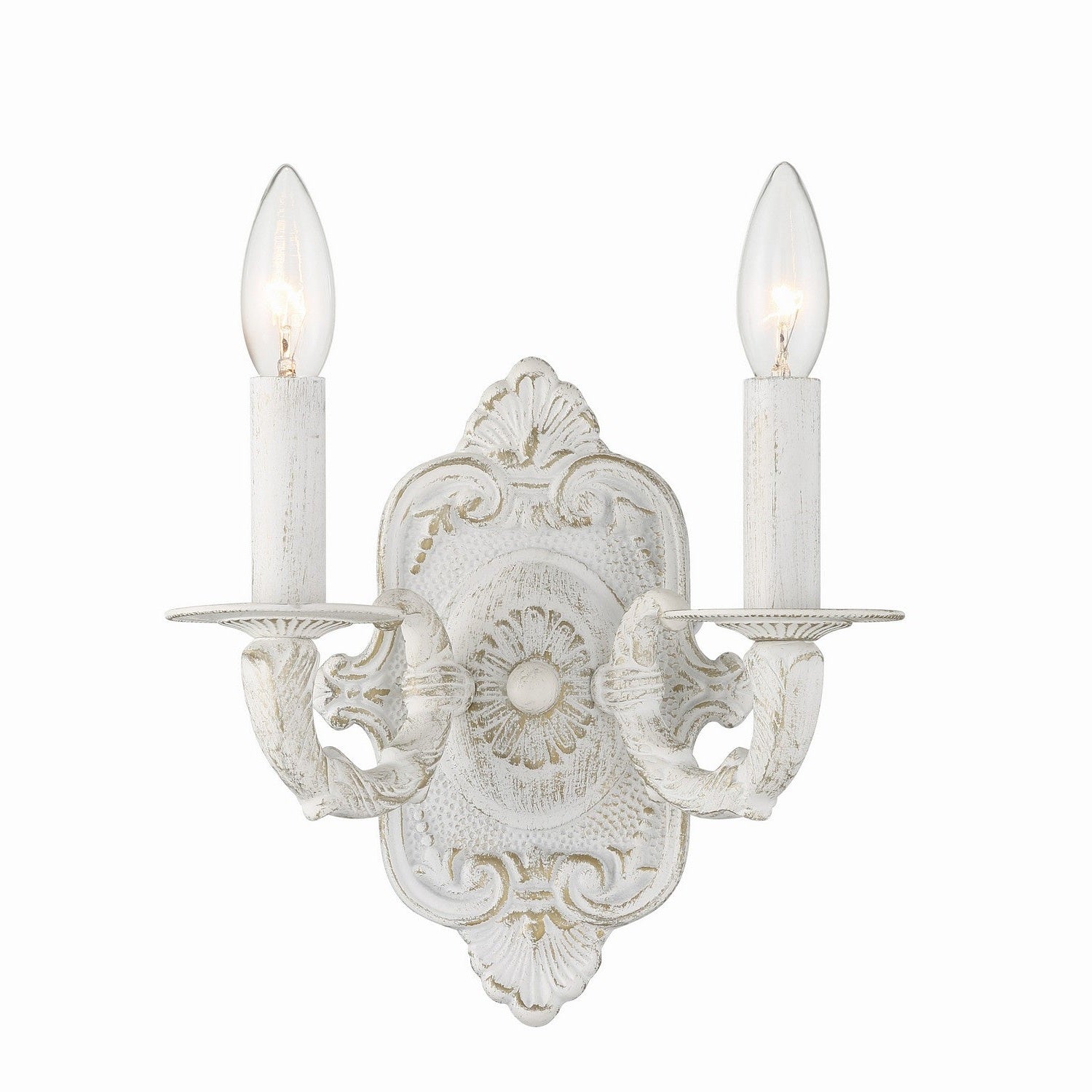 Crystorama - 5122-AW - Two Light Wall Sconce - Paris Market - Antique White