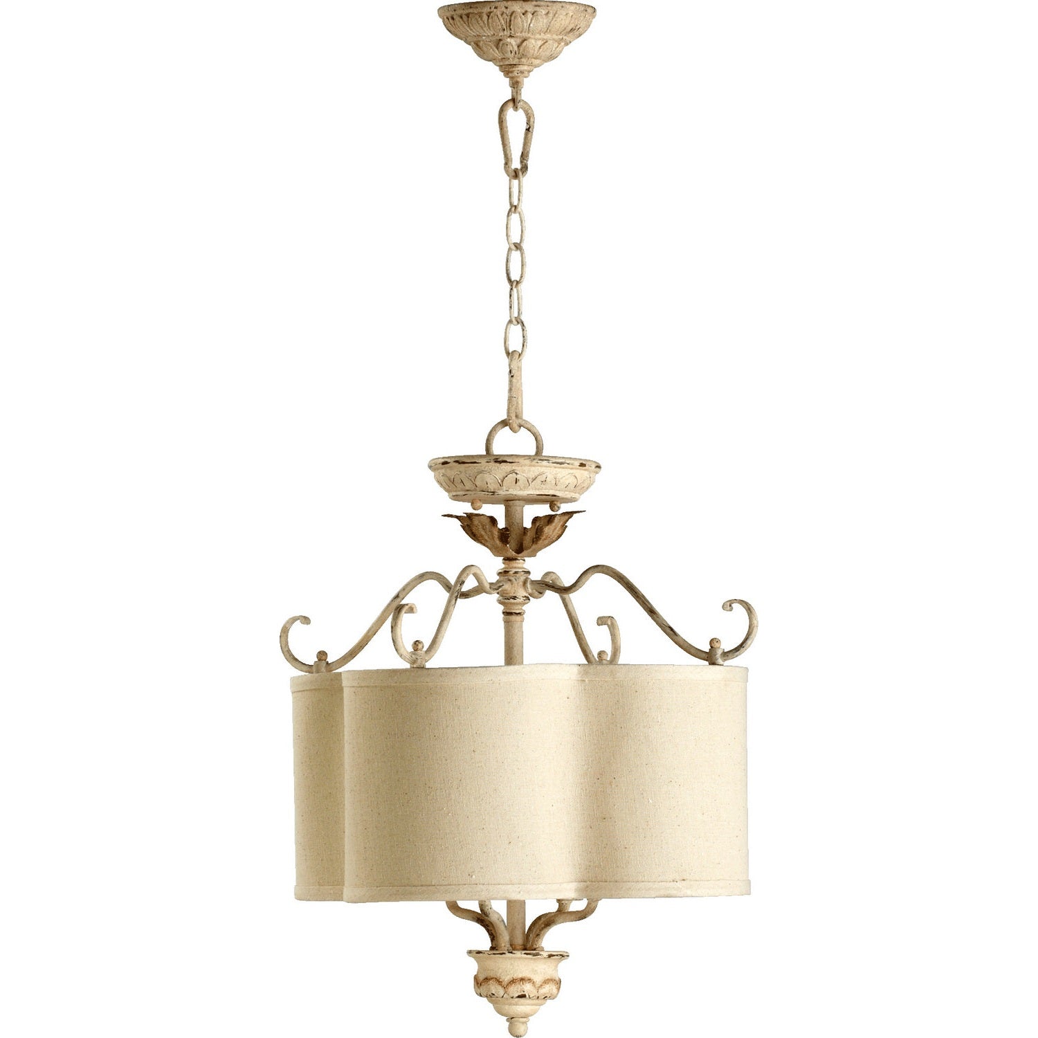 Quorum - 2706-18-70 - Four Light Dual Mount - Salento - Persian White