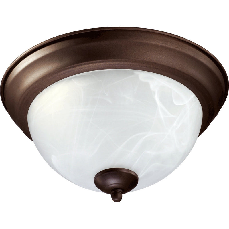 Quorum - 3066-11-86 - Two Light Ceiling Mount - 3066 Ceiling Mounts - Oiled Bronze
