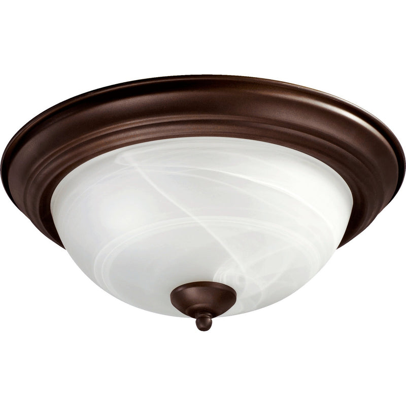 Quorum - 3066-13-86 - Two Light Ceiling Mount - 3066 Ceiling Mounts - Oiled Bronze