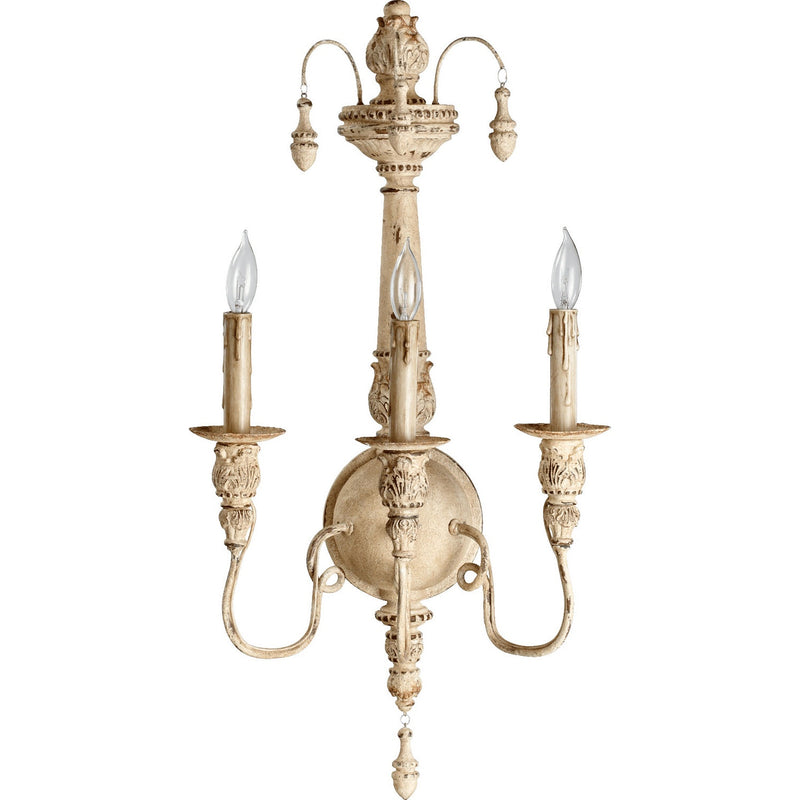 Quorum - 5506-3-70 - Three Light Wall Mount - Salento - Persian White