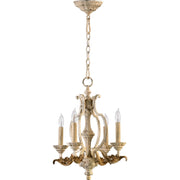 Quorum - 6037-4-70 - Four Light Chandelier - Florence - Persian White