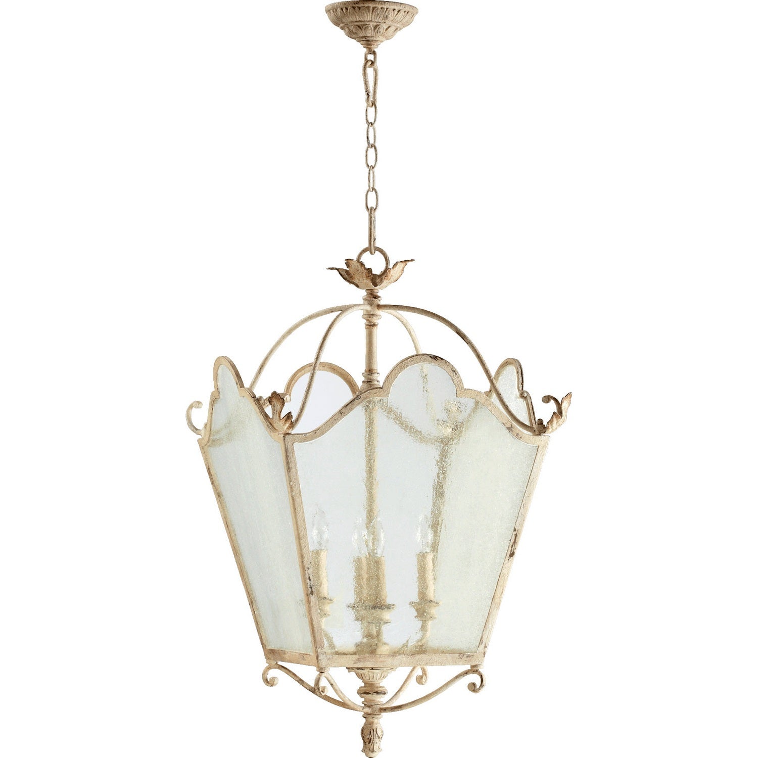 Quorum - 6906-4-70 - Four Light Entry Pendant - Salento - Persian White
