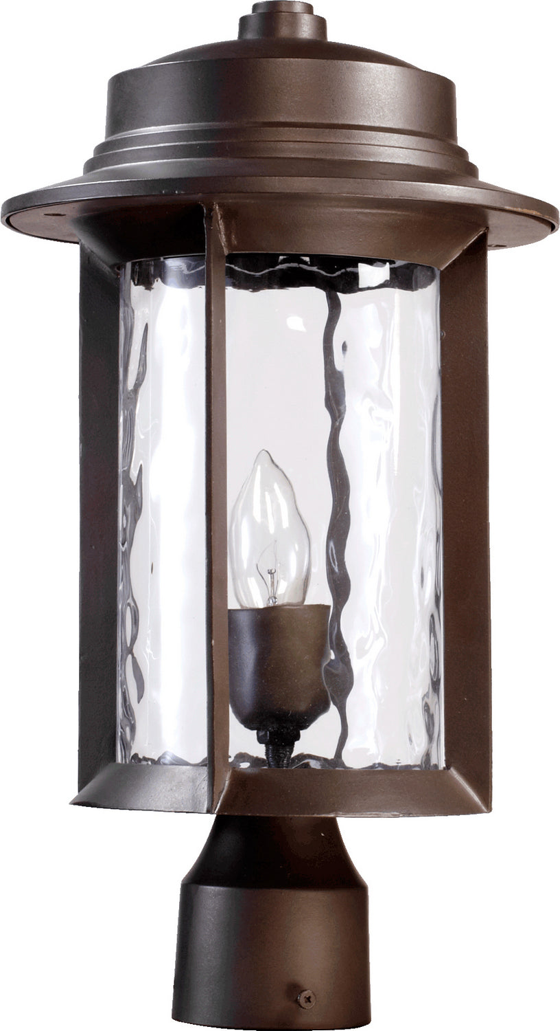 Quorum - 7248-9-86 - One Light Post Mount - Charter - Oiled Bronze