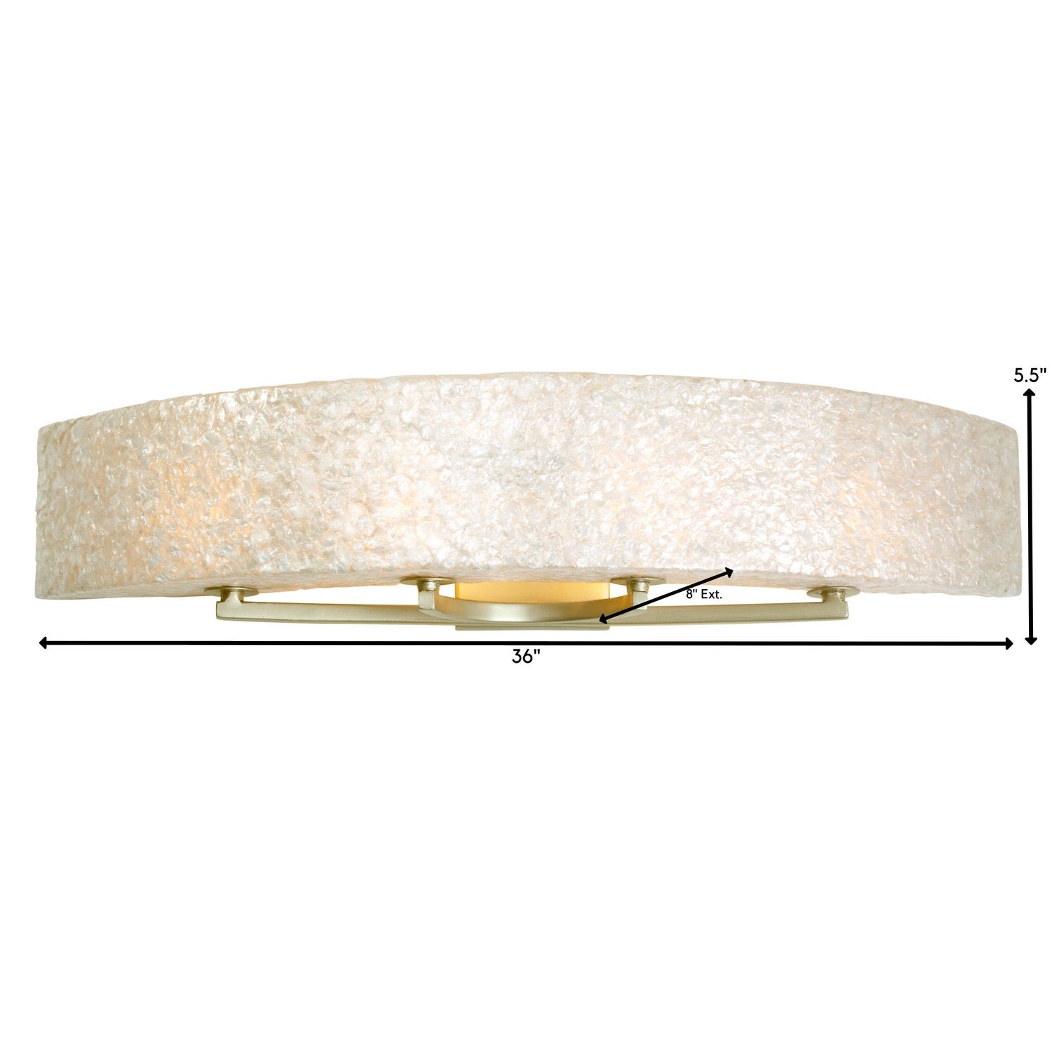 Varaluz - 173B04A - Four Light Bath - Radius - Gold Dust