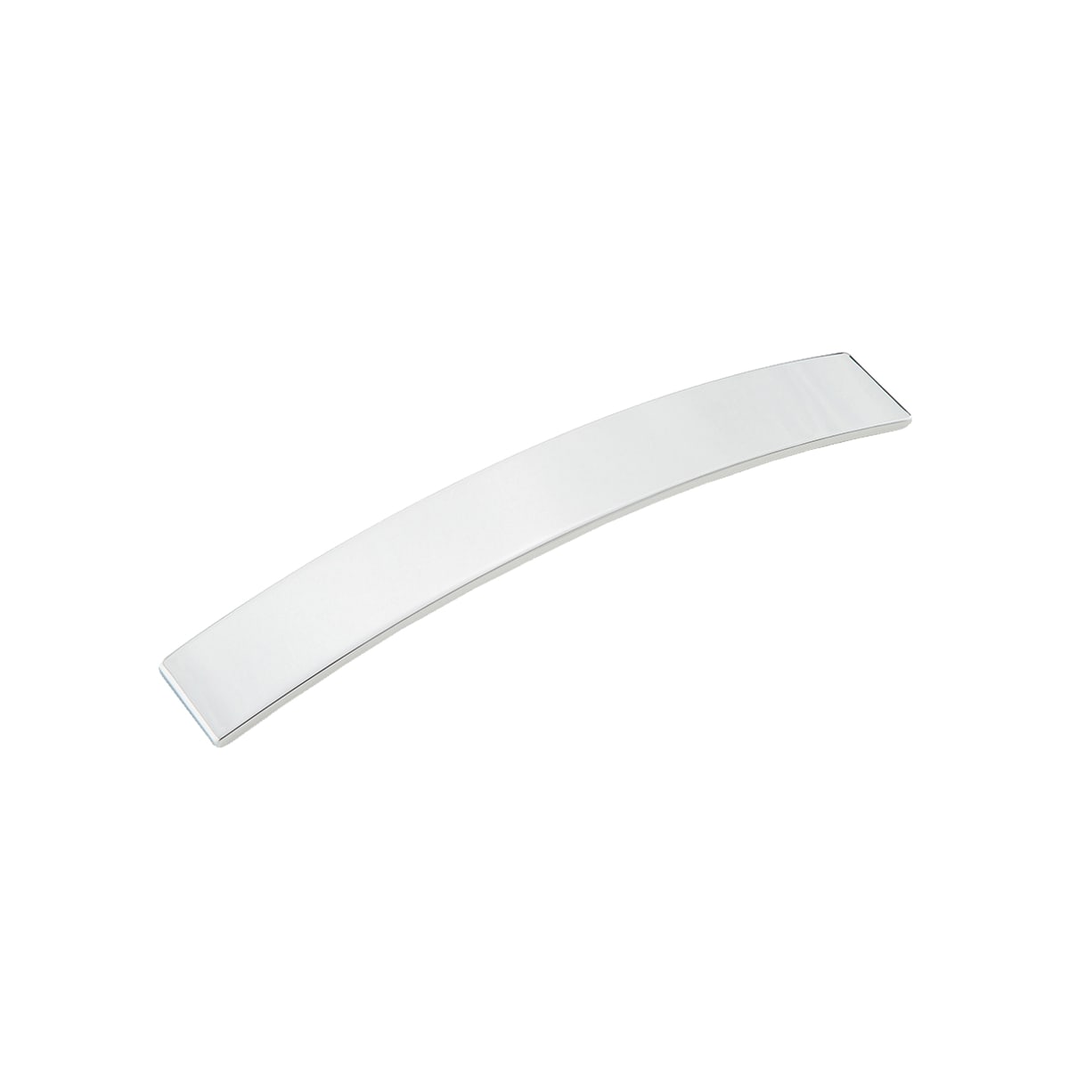 Schaub and Company - 364-26 - Armadio 6-5/16" or 7-9/16" Center to Center Flat Modern Minimalist Arch Bow Cabinet Handle / Drawer Pull in Polished Chrome