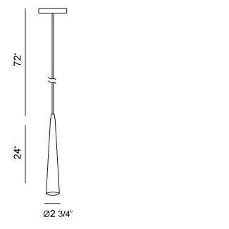 Eurofase - 20445-027 - One Light Pendant - Sliver - Polished Nickel
