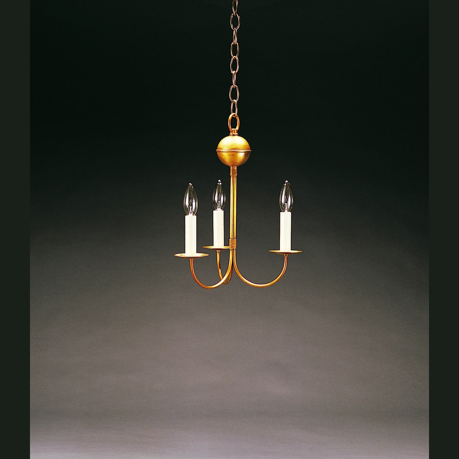 Northeast Lantern - 903-AB-LT3 - Three Light Hanging Lantern - Chandelier - Antique Brass