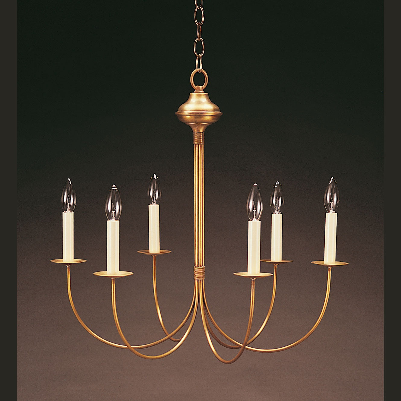 Northeast Lantern - 906-AB-LT6 - Six Light Hanging Lantern - Chandelier - Antique Brass