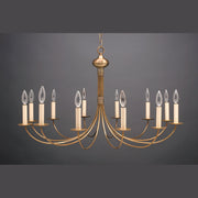 Northeast Lantern - 952-AB-LT12 - 12 Light Hanging Lantern - Chandelier - Antique Brass