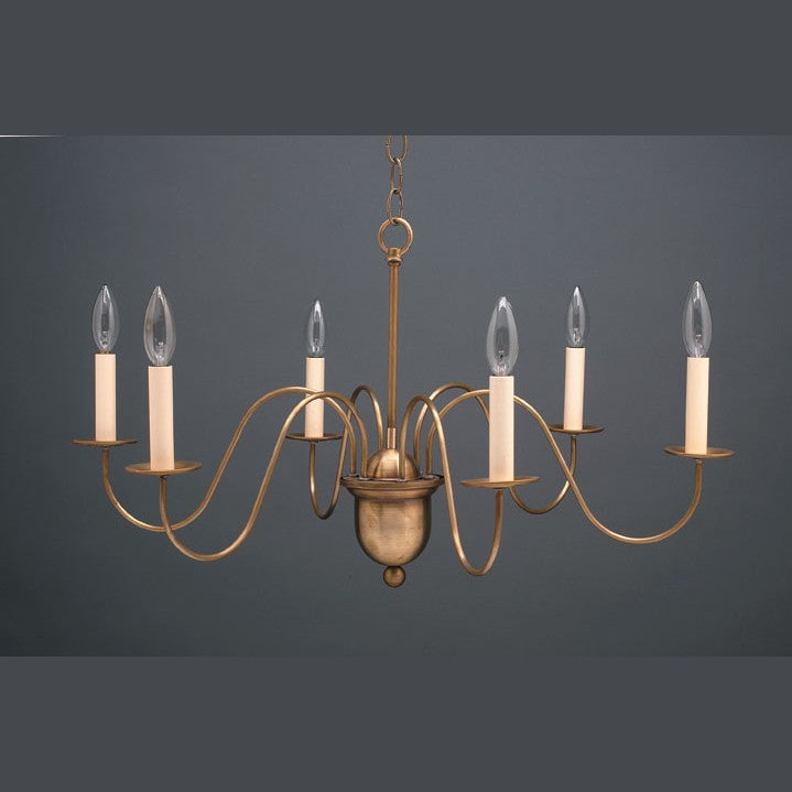 Northeast Lantern - 959-DAB-LT6 - Six Light Hanging Lantern - Chandelier - Dark Antique Brass