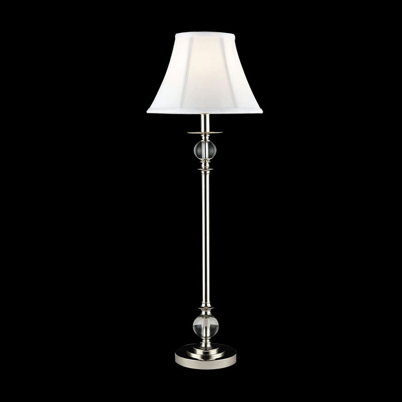 Dale Tiffany - GB10196 - One Light Table Lamp - Crystal Table Lamps - Polished Nickel
