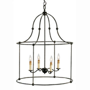 Currey and Company - 9160 - Four Light Lantern - Fitzjames Collection - Mayfair