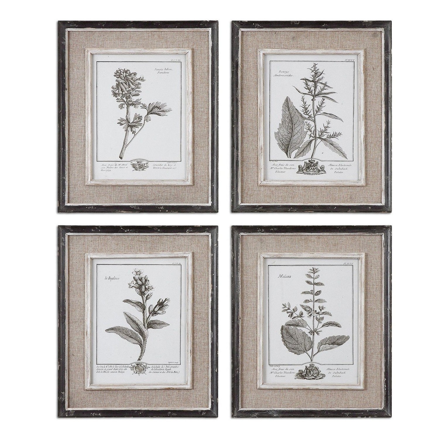 Uttermost - 32510 - Wall Art - Casual Grey Study - Black w/Gray