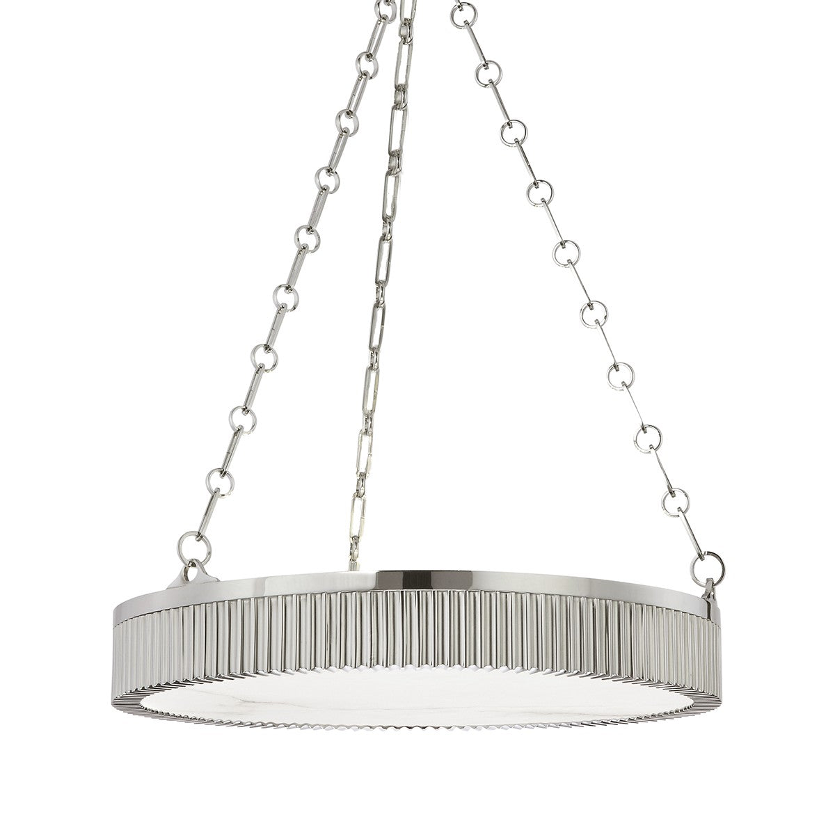 Hudson Valley - 522-PN - Five Light Chandelier - Lynden - Polished Nickel