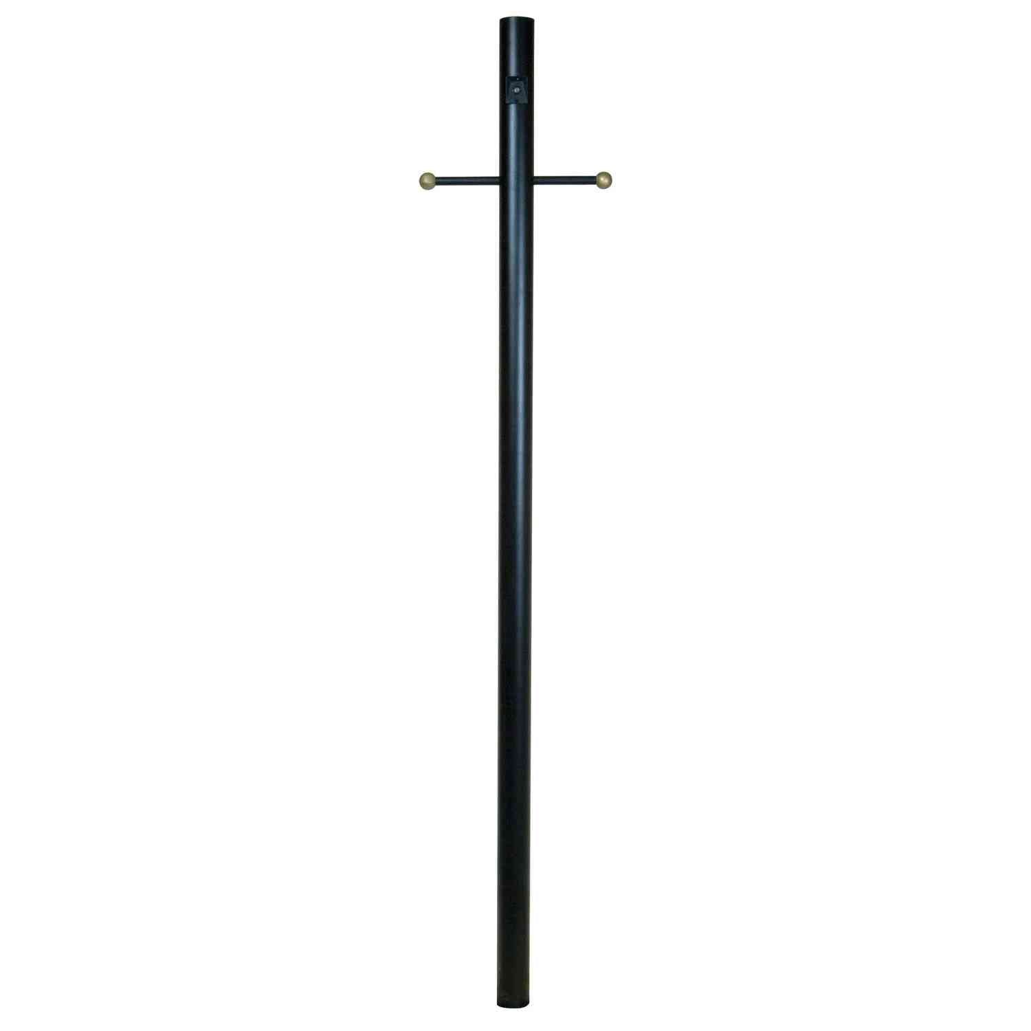 Craftmade - Z8792-TB - Post - Smooth Direct Burial - Textured Black