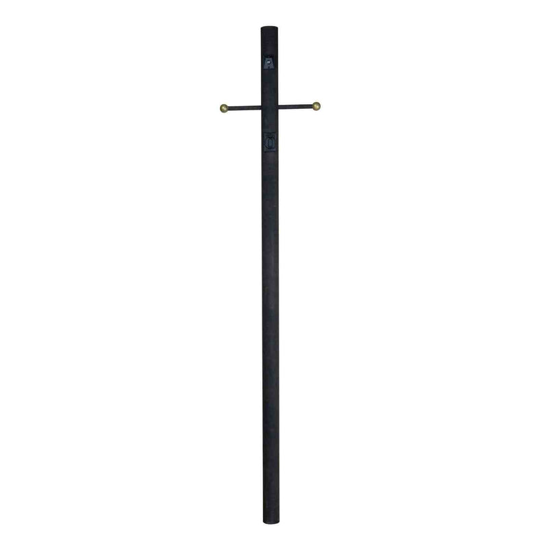 Craftmade - Z8794-TB - Post - Smooth Direct Burial - Textured Black