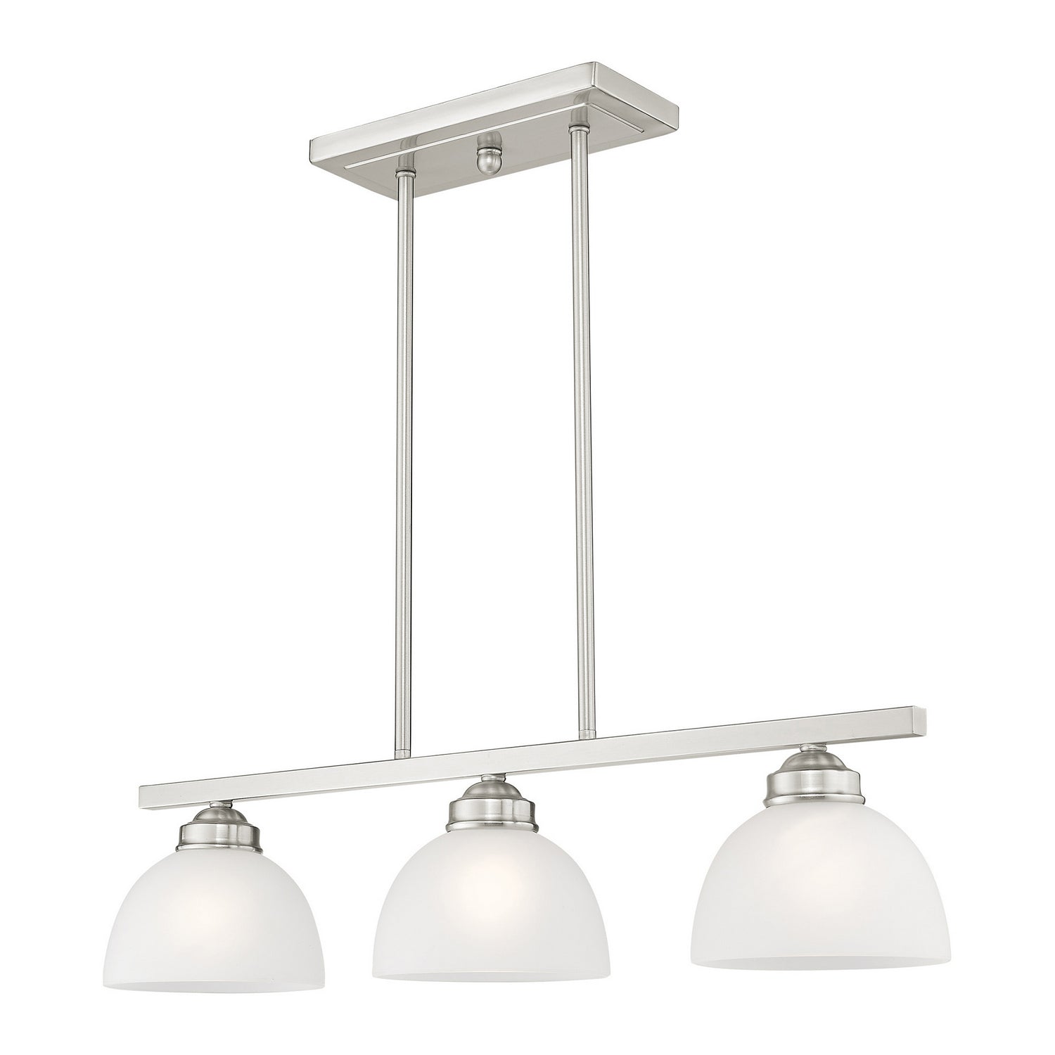 Livex Lighting - 4226-91 - Three Light Island Pendant - Somerset - Brushed Nickel