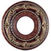 Livex Lighting - 8204-63 - Ceiling Medallion - Versailles - Hand Applied Verona Bronze w/ Gildeds