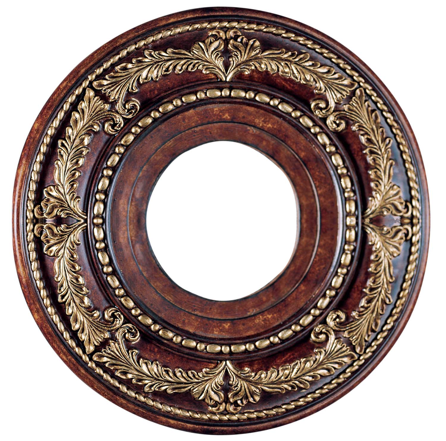 Livex Lighting - 8204-63 - Ceiling Medallion - Versailles - Hand Applied Verona Bronze w/ Gildeds