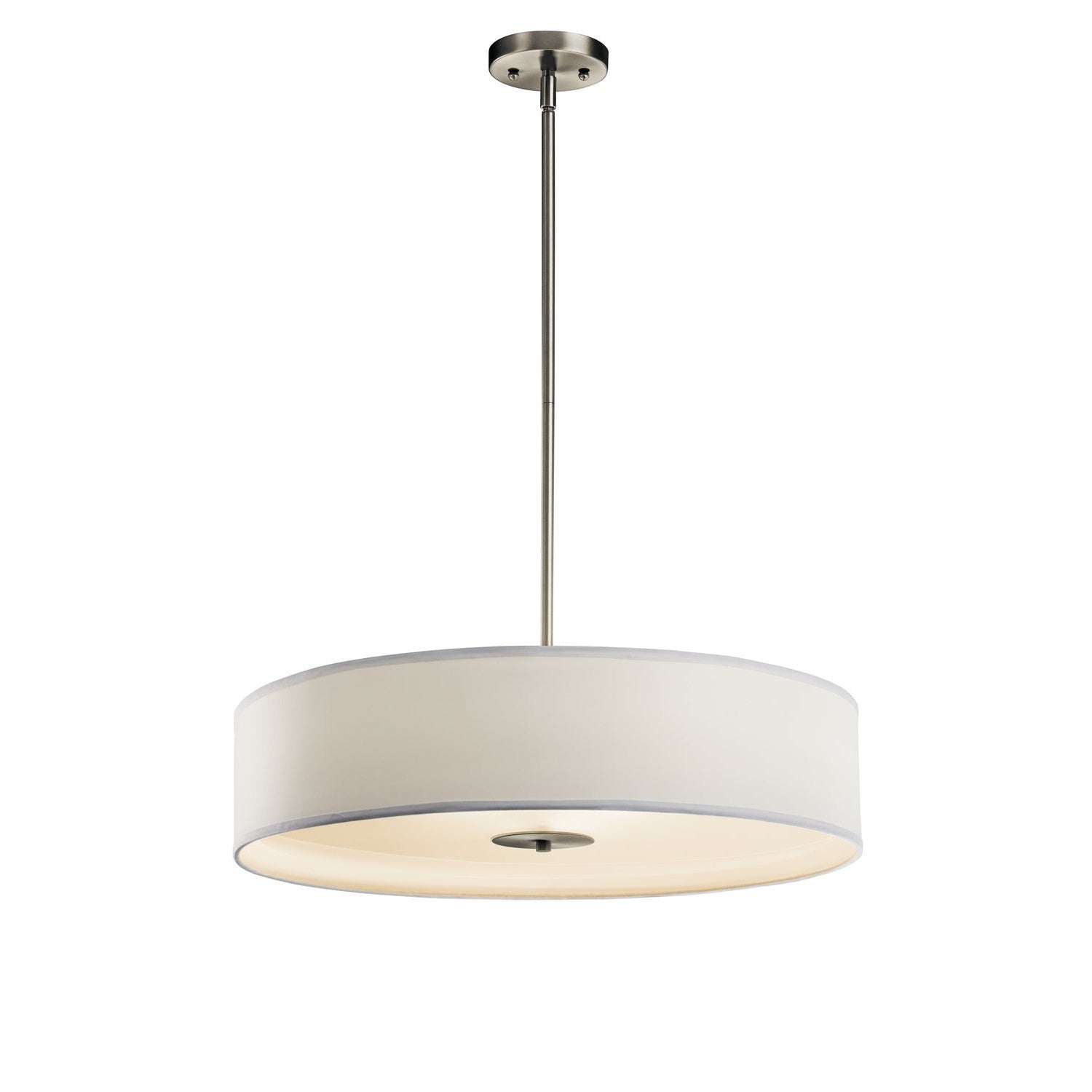Kichler - 42122NI - Three Light Pendant/Semi Flush - Brushed Nickel