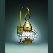 Northeast Lantern - 2571-AB-LT2-OPT - Two Light Wall Mount - Onion - Antique Brass